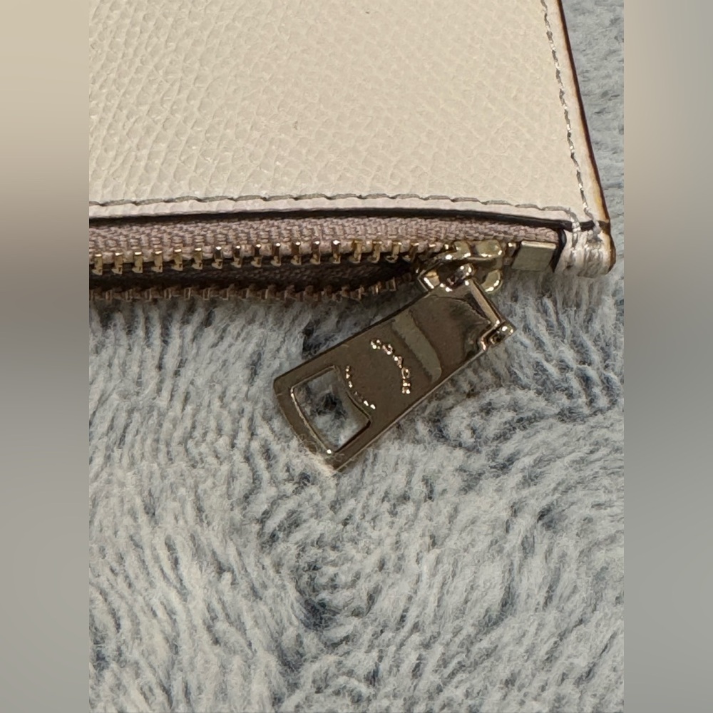 Coach NWOT leather slim zipper envelope clutch bag - Picture 4 of 4